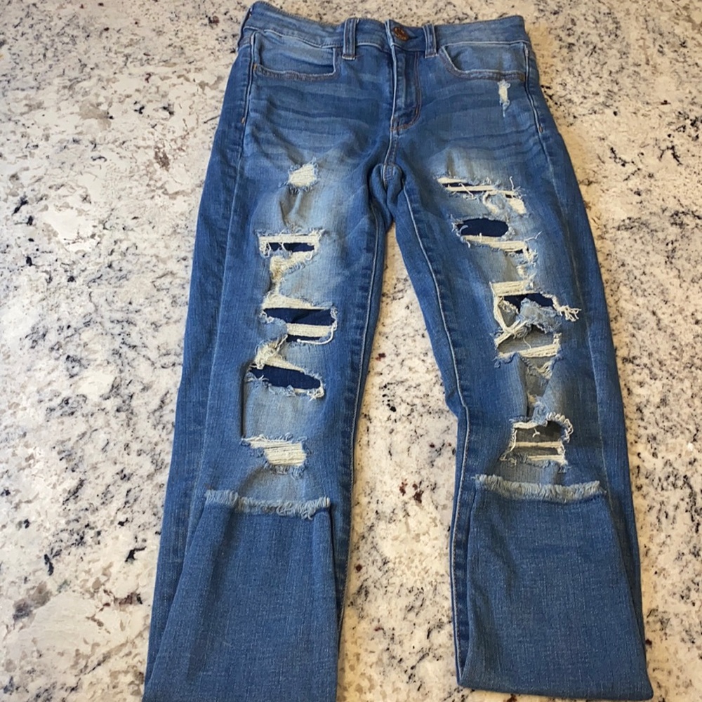 American eagle super stretchy skinny jeans